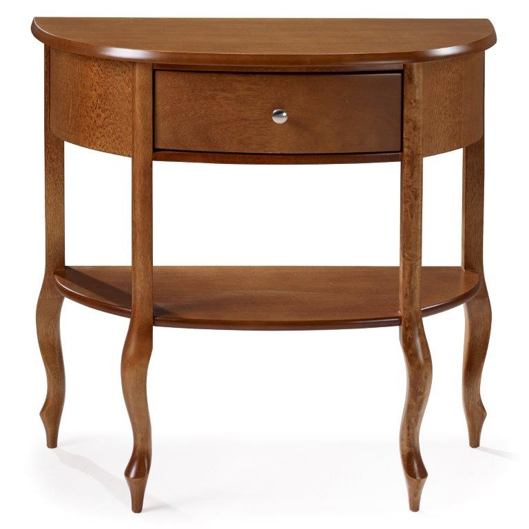 APARADOR LUIZA MEIA LUA 1 GAVETA